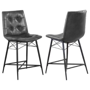 Rennes Round Table Black and Gunmetal