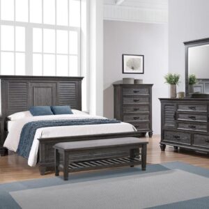 Franco Queen Panel Bed Weathered Sage