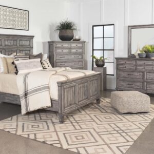 Avenue Queen Panel Bed Grey