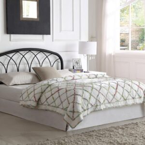 Anderson Queen / Full Arched Headboard Black