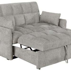 Cotswold Tufted Cushion Sleeper Sofa Bed Beige