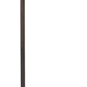 Eduardo Bell Shade Floor Lamp Dark Bronze