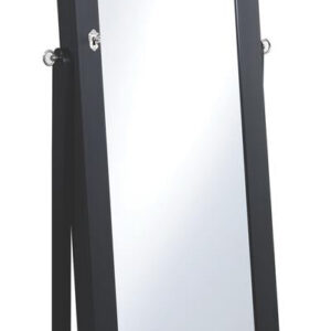 Tutuola Jewelry Cheval Mirror Black