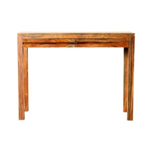 Jamesia Rectangular 2-drawer Console Table Warm Chestnut