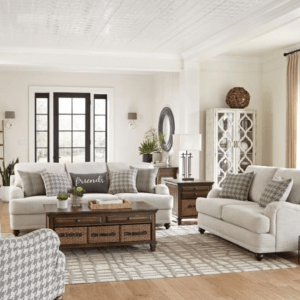 Nelg Upholstered Sofa, Loveseat & Chair