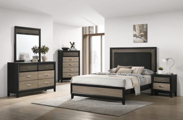 Aicnelav Modern geometric Bedroom Set