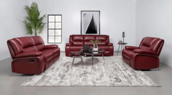 Alimac Upholstered Motion Recliner Sofa Set - Image 2